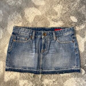NWT Express Jean Mini Skirt